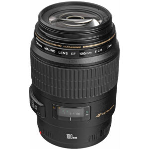 لنز دوربین کانن مدل EF 100mm f/2.8 Macro USM