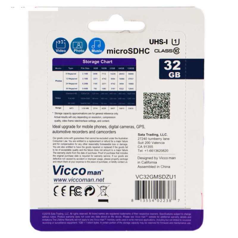 کارت حافظه microSDHC ویکو من مدل Extre 533X کلاس 10 استاندارد UHS-I U1 سرعت 80MBps ظرفیت 32 گیگابایت کارت حافظه microSDHC ویکو من مدل Extre 533X کلاس 10 استاندارد UHS-I U1 سرعت 80MBps ظرفیت 32 گیگابایت