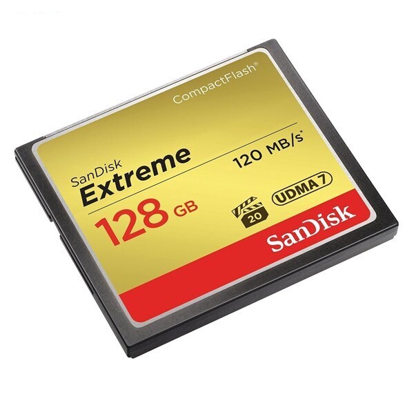 کارت حافظه CompactFlash سن دیسک مدل Extreme سرعت 800X 120MBps ظرفیت 128 گیگابایت کارت حافظه CompactFlash سن دیسک مدل Extreme سرعت 800X 120MBps ظرفیت 128 گیگابایت