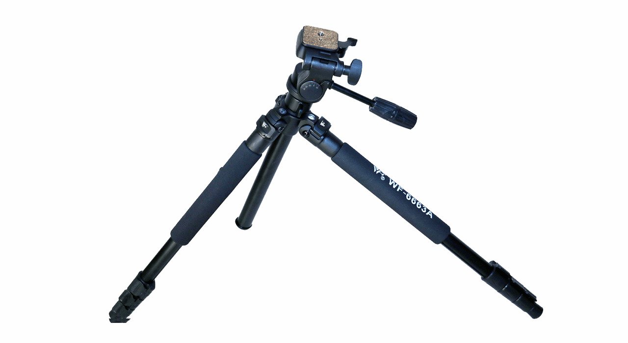 سه پایه دوربین ویفنگ مدل WT-6663A سه پایه دوربین ویفنگ مدل WT-6663A