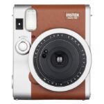دوربین عکاسی چاپ سریع فوجی فیلم مدل Instax mini 90 Neo Classic همراه با یک بسته فیلم 10 تایی