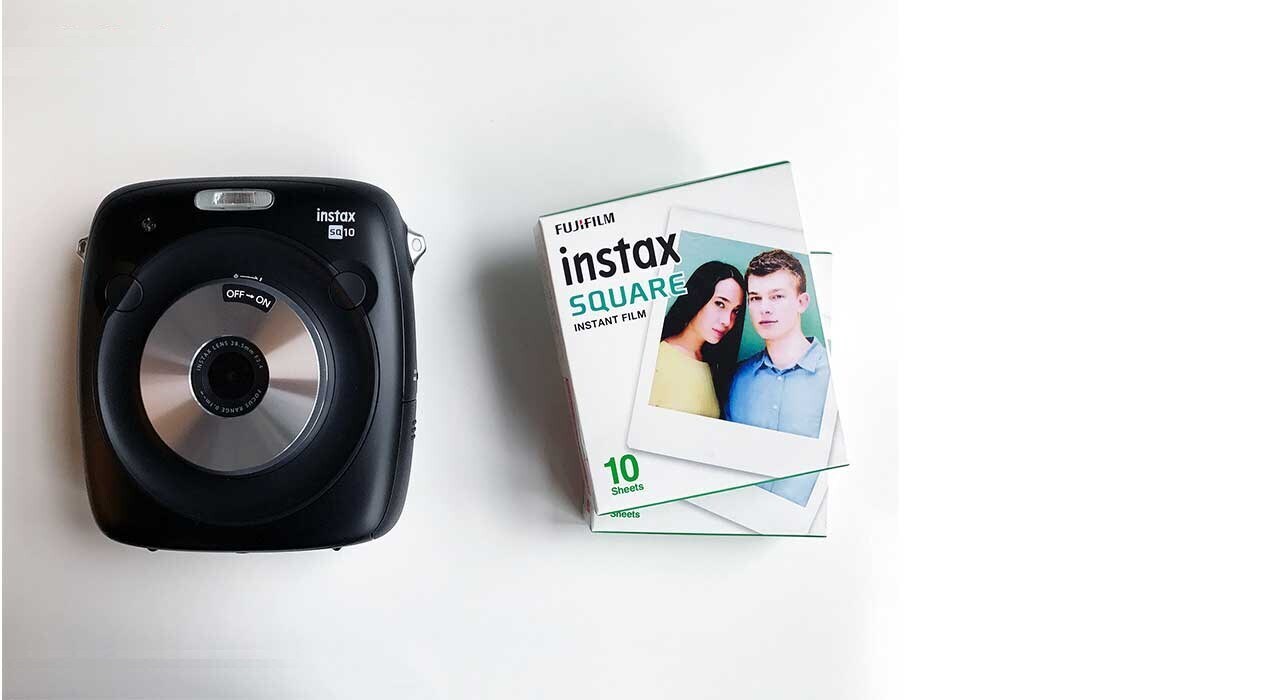 دوربین چاپ سریع فوجی فیلم مدل Instax Square SQ10 دوربین چاپ سریع فوجی فیلم مدل Instax Square SQ10