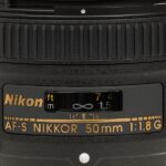لنز نیکون 50mm f/1.8G AF-S