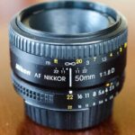 لنز نیکون مدل 50mm F/1.8 AF D