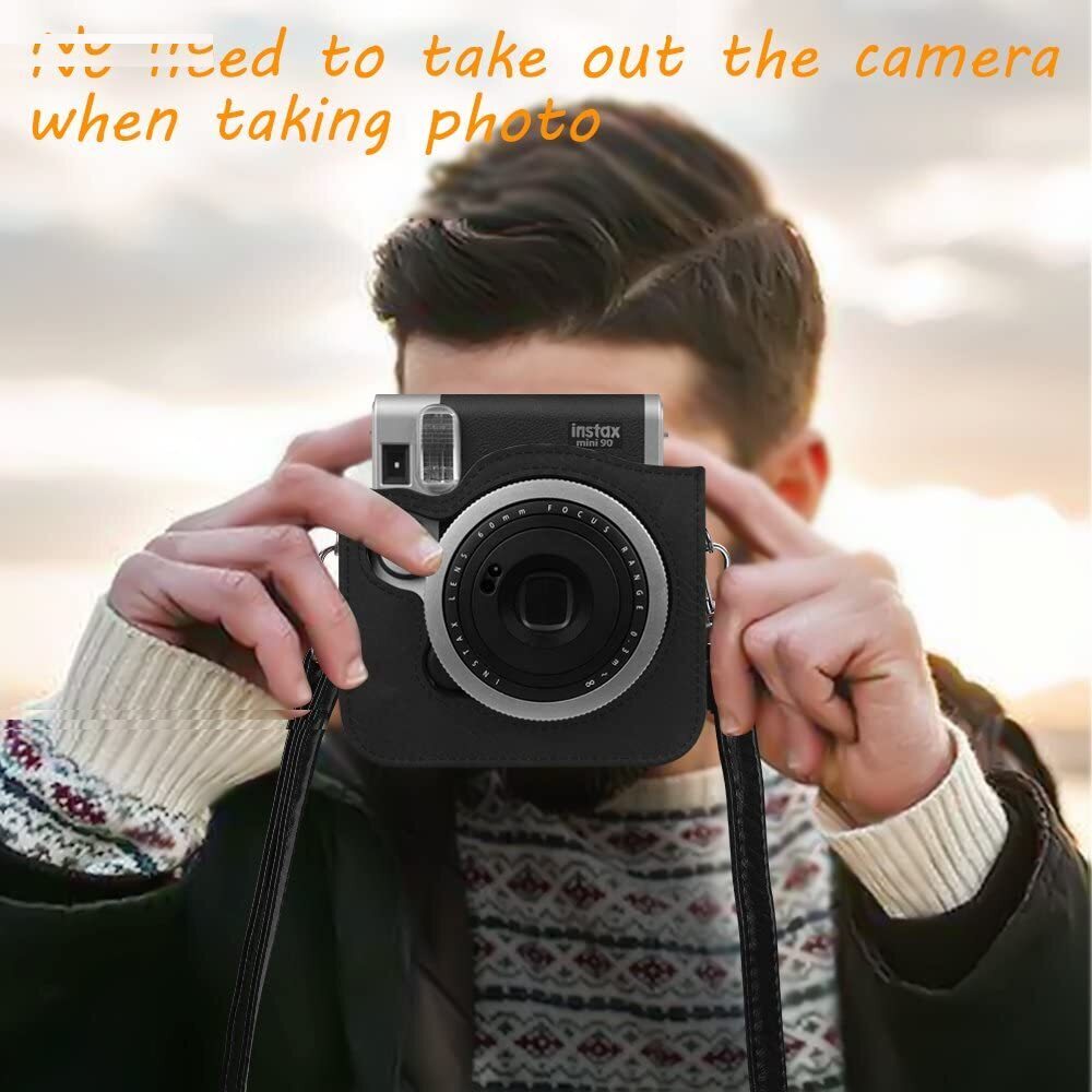کیف دوربین فوجی فیلم مدل instax mini 90 leather کیف دوربین فوجی فیلم مدل instax mini 90 leather