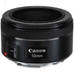 لنز کانن مدل EF 50mm f/1.8 STM به همراه فیلتر لنز یو وی 49 کانن