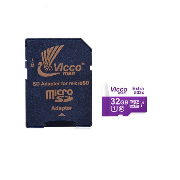 کارت حافظه microSDHC ویکومن مدل 533X کلاس 10 استاندارد UHS-I U1 سرعت 80MBps ظرفیت 32 گیگابایت کارت حافظه microSDHC ویکومن مدل 533X کلاس 10 استاندارد UHS-I U1 سرعت 80MBps ظرفیت 32 گیگابایت