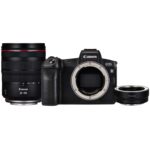 دوربین دیجیتال بدون آینه کانن مدل EOS R به همراه لنز RF 24-105mm و Mount Adapter EF-EOS R