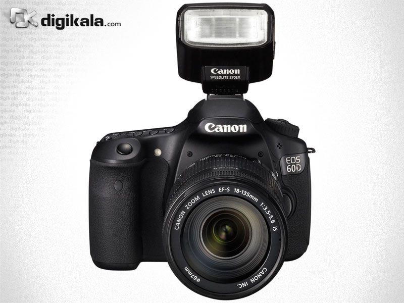 دوربین دیجیتال کانن ای او اس 60 دی کیت دو لنز 18-55 و 55-250 دوربین دیجیتال کانن ای او اس 60 دی کیت دو لنز 18-55 و 55-250