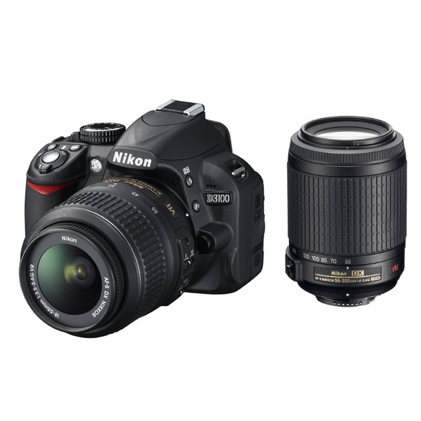 دوربین دیجیتال نیکون دی 3100 کیت دو لنز 18-55 و 55-300 دوربین دیجیتال نیکون دی 3100 کیت دو لنز 18-55 و 55-300