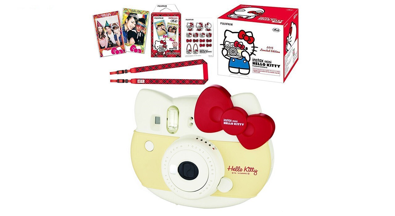 دوربین عکاسی چاپ سریع فوجی فیلم مدل Instax mini Hello Kitty Limited Edition دوربین عکاسی چاپ سریع فوجی فیلم مدل Instax mini Hello Kitty Limited Edition