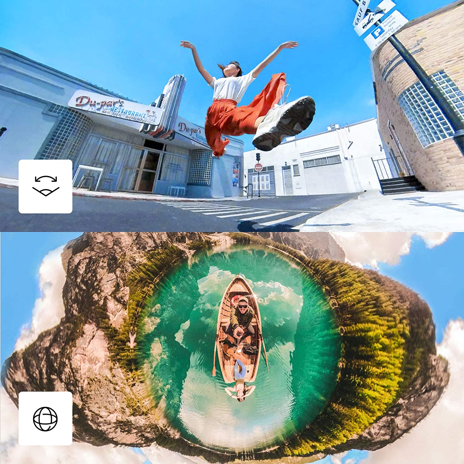 دوربین فیلم برداری ورزشی اینستا 360 مدل ONE X2 به همراه مونوپاد و محافظ لنز بسته 2 عددی دوربین فیلم برداری ورزشی اینستا 360 مدل ONE X2 به همراه مونوپاد و محافظ لنز بسته 2 عددی