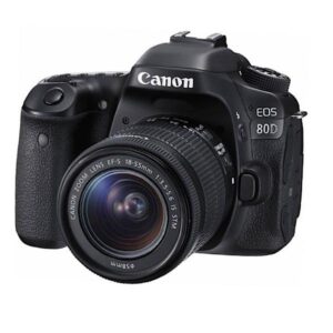 دوربین دیجیتال کانن مدل Eos 80D به همراه لنز EF-S 18-55mm f/3.5-5.6 IS STM