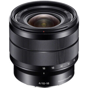 لنز دوربین سونی مدل  E 10-18mm f/4 OSS